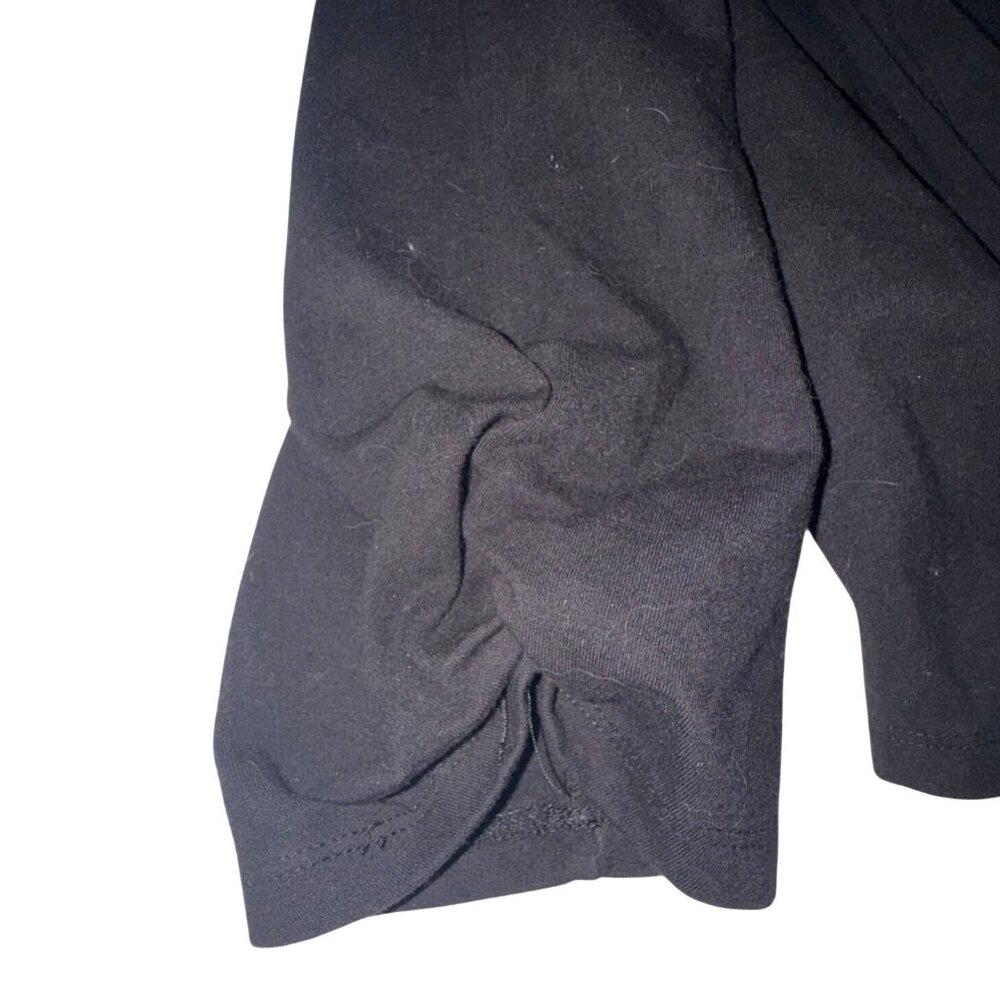 Sunday Womens Black XL Cotton/Spandex Loose Fit Cropped Pants - Picture 4 of 8